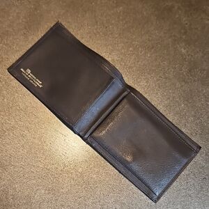 Vintage Georg Hock Wallet Brown Leather Weat Germany